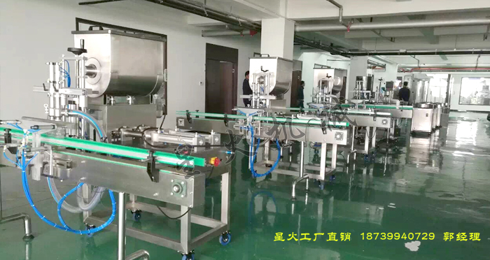 雙頭全自動(dòng)醬料灌裝生產(chǎn)線